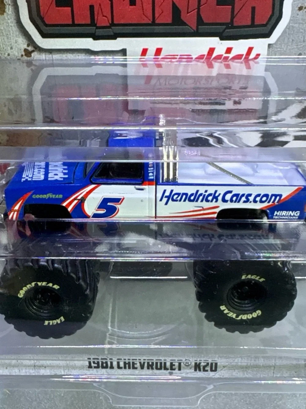 Kings of Crunch 1981 Chevrolet K20 Monster Truck - Blue/White